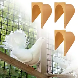 Set of 3 Homing Pigeon House Door Barrier Free Supply High Strength Racing Pigeon Cage Door for Flying pigeon nest