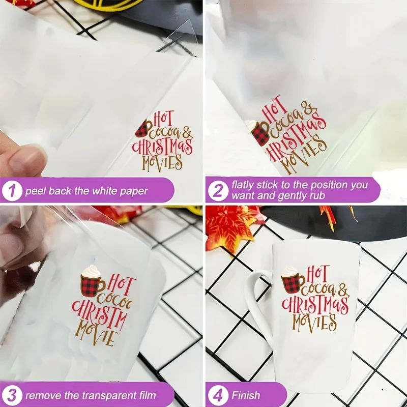 Customizable Uv Transfer 3D Stickers -10/50/100/200Pcs Mixed Color Polyester, Glitter Crystal Surface, Self-Adhesive Glass Surface, Waterproof and Durable, Suitable for Cups, Laptops, Cars, Laptop Windows