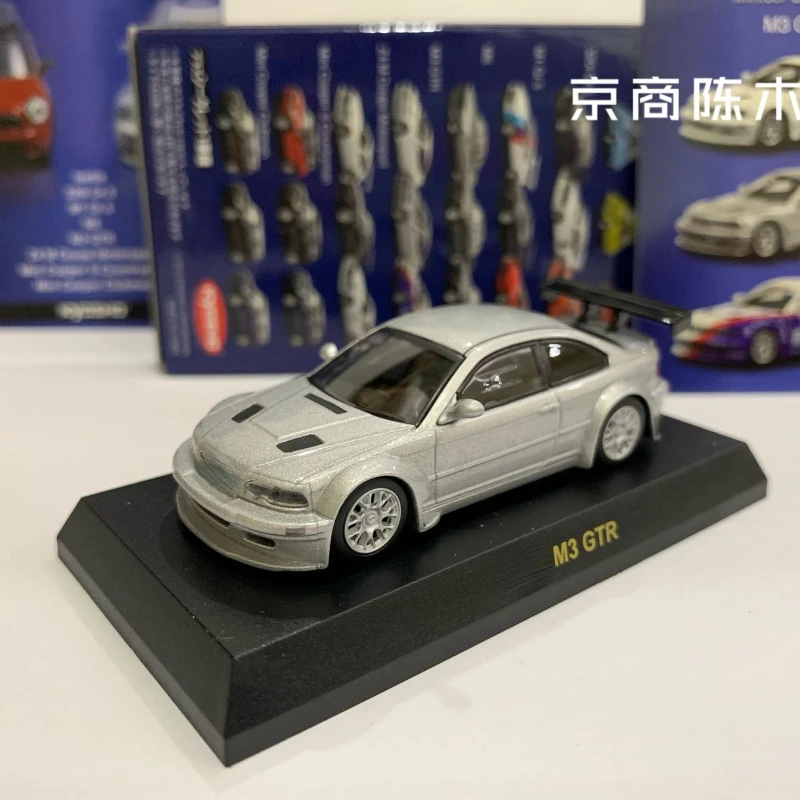 

Коллекция 1/64 KYOSHO M3 GTR из литого сплава, декоративная модель автомобиля, игрушки