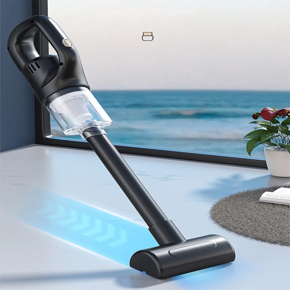 Wireless Car Vacuum Cleaner Handheld Portable Powerful Suction Wet and Dry Vacuum Cleaner Smart Cordless Interior Accessories