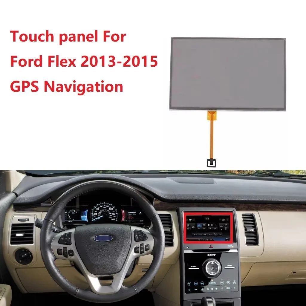

Touch panel For Ford Flex 2013-2015 GPS Navigation Touch Screen digitizer glass Sensor Replacement