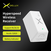 D​elux 4K Hyperspeed Wireless Receiver 4000Hz  for Wireless Gaming Mouse M800 Ultra M600 Ultra