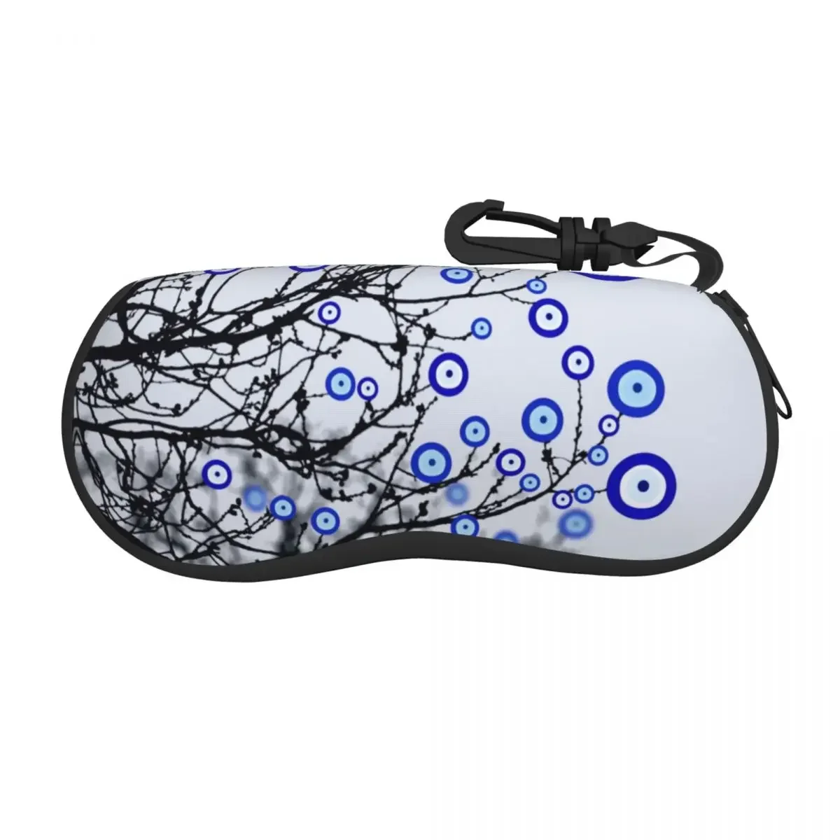 Evil Eye Tree Glasses Case Stylish Mediterranean Amulet Shell Eyeglasses Case Sunglasses Box