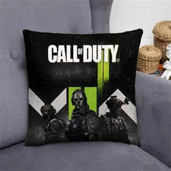 C-Call of Duty Cushion Cover 45x45 Cushions Pillowcase Decorative Pillowcases 40x40 Pillow Hugs Lounge Chairs Short Plush Covers