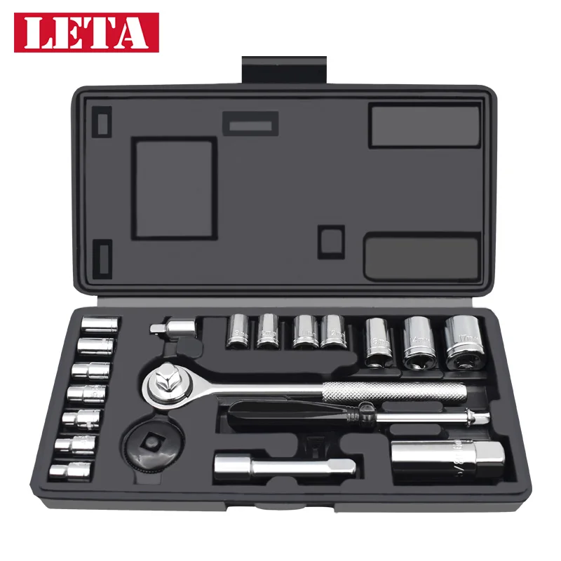 

Leta 6.3mm series ratchet wrench socket tool set