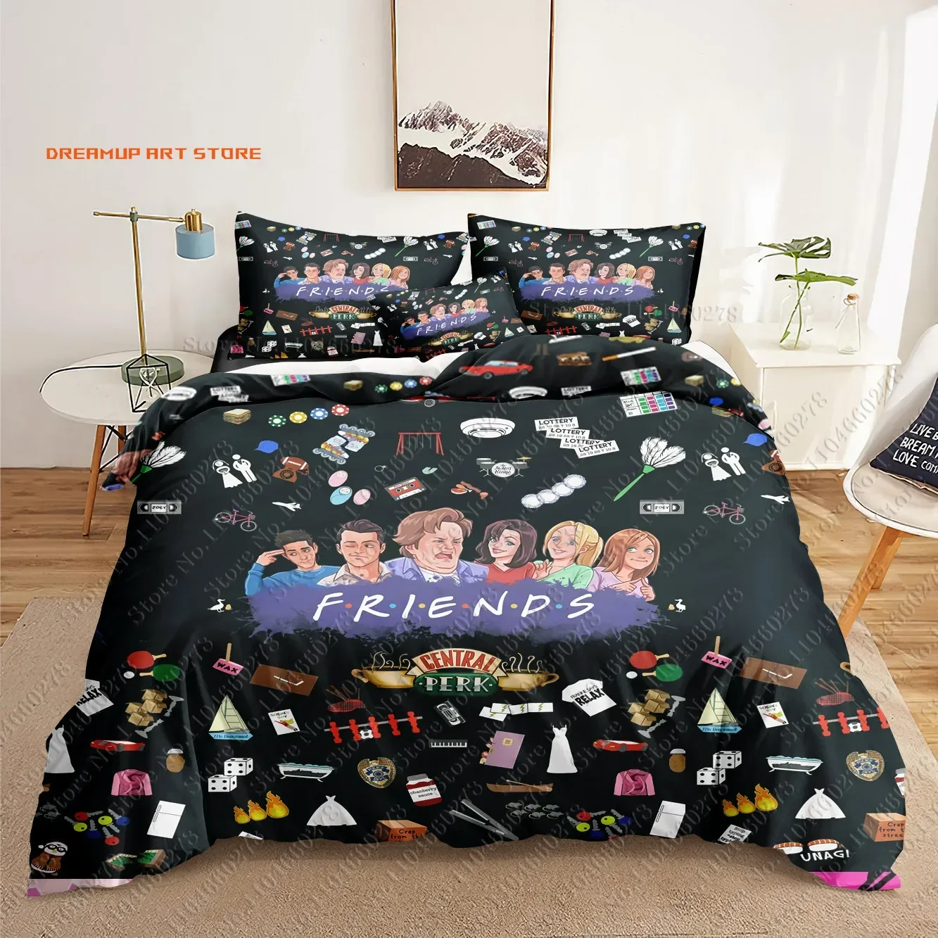 2026 Friends 3D Bedding Sets Print Duvet Cover Adults/ Children Bed Comforter Birthday Gift Dropshipping