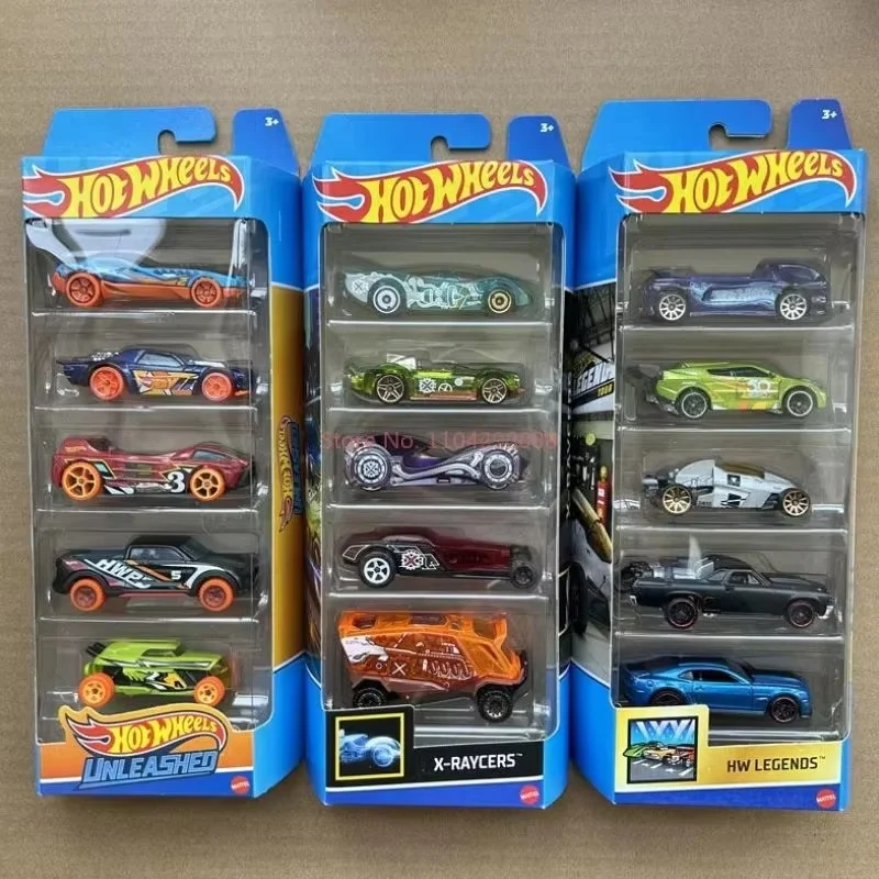 

In Stock Authentic Wind And Fire Wheel Hot Traffic Combination 5 Cars In A Package Speed Boys' Toys High Quality Car Model Gifts