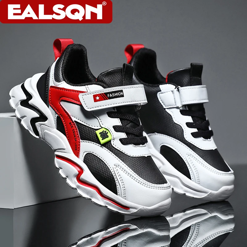 أحذية مشي جلدية جديدة للأطفال موضة أحذية رياضية كاجوال للأولاد للتنس في الهواء الطلق نعل مانع للانزلاق #3