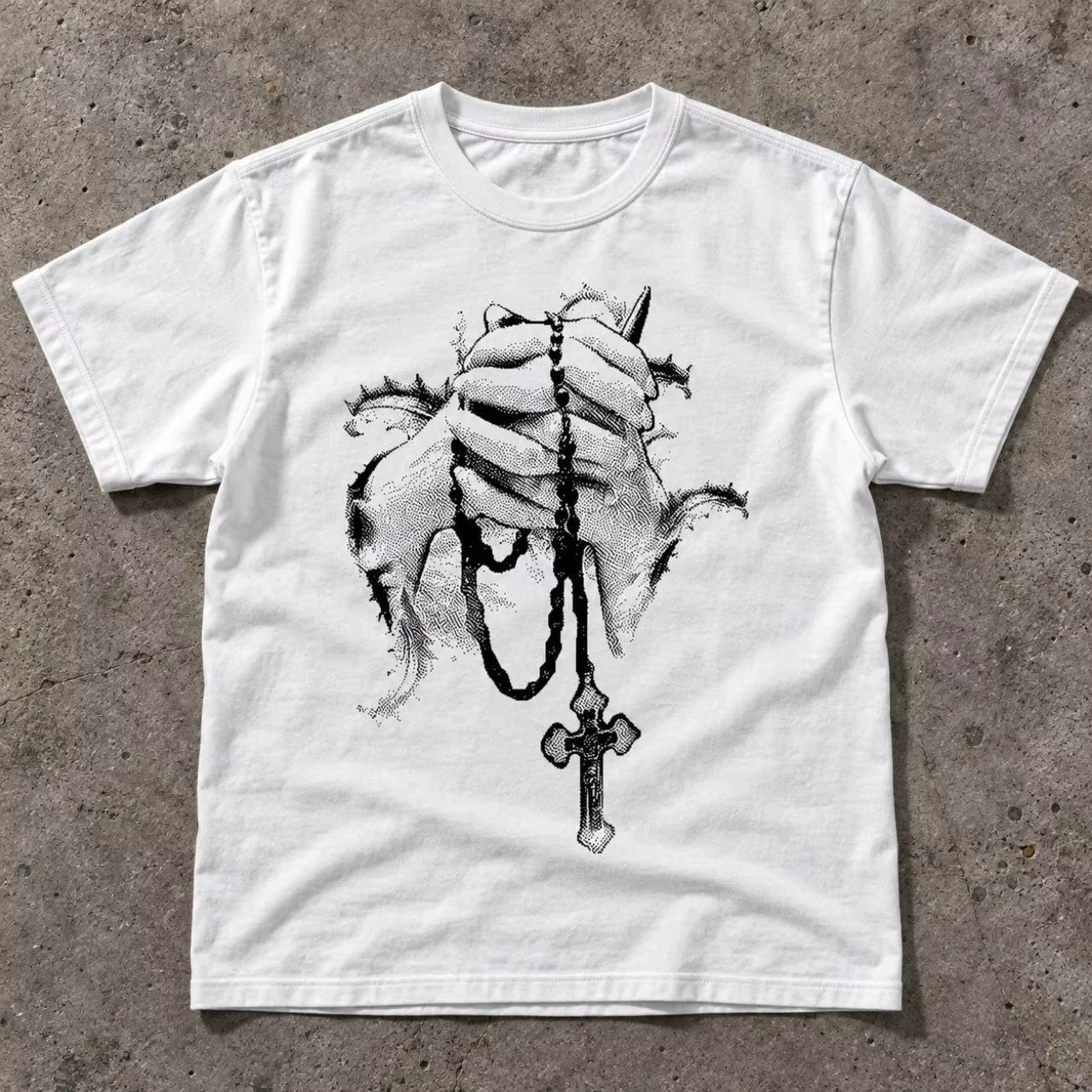 Hot Tops Featuring Trendy, Fashion-forward Prints Tee, Y2K Harajuku Style, Retro Millennial Style, Loose And