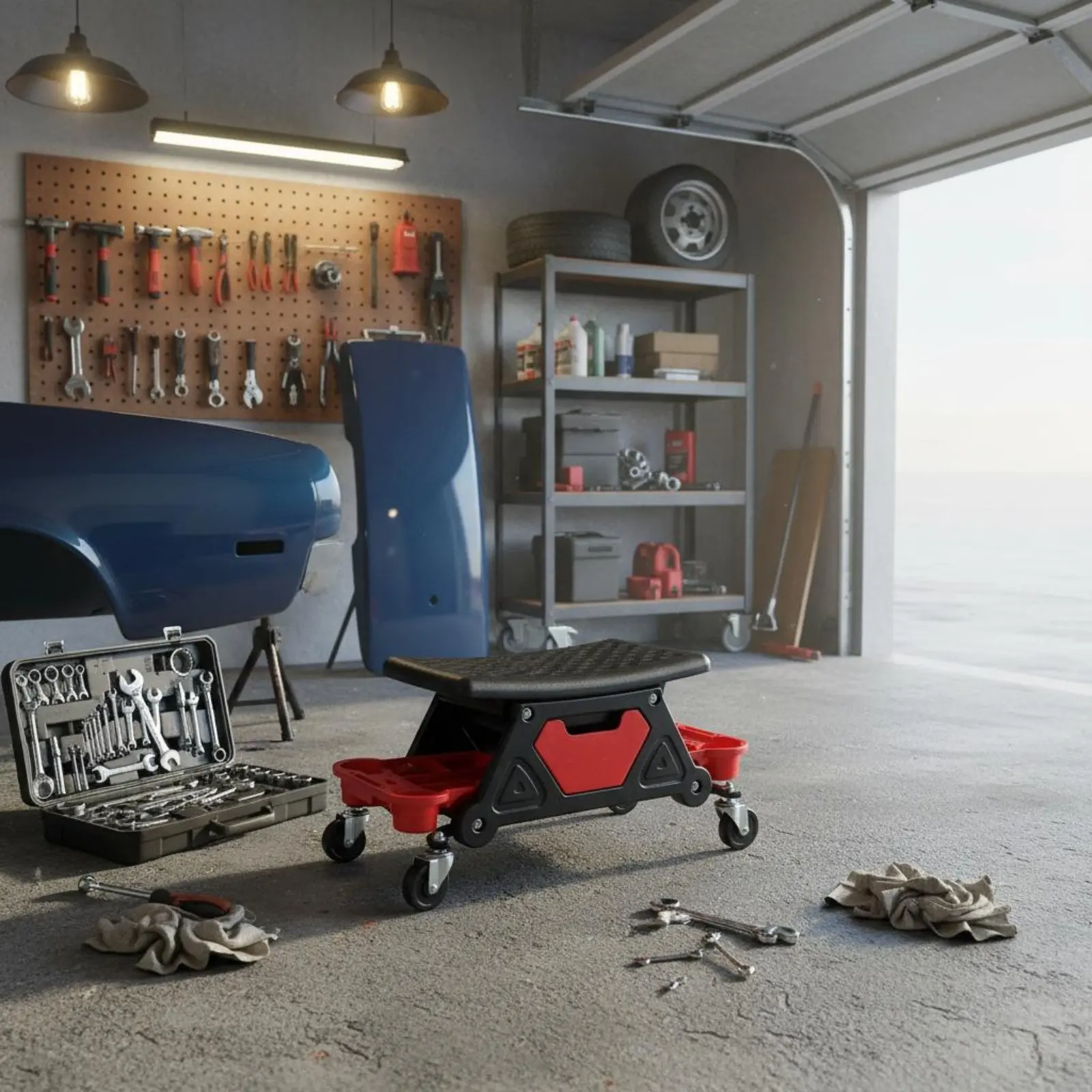 tabouret-de-travail-automobile-avec-plateaux-a-outils-construction-robuste-tabouret-de-mecanicien-roulant-equipement-d'atelier-design-bas-profil