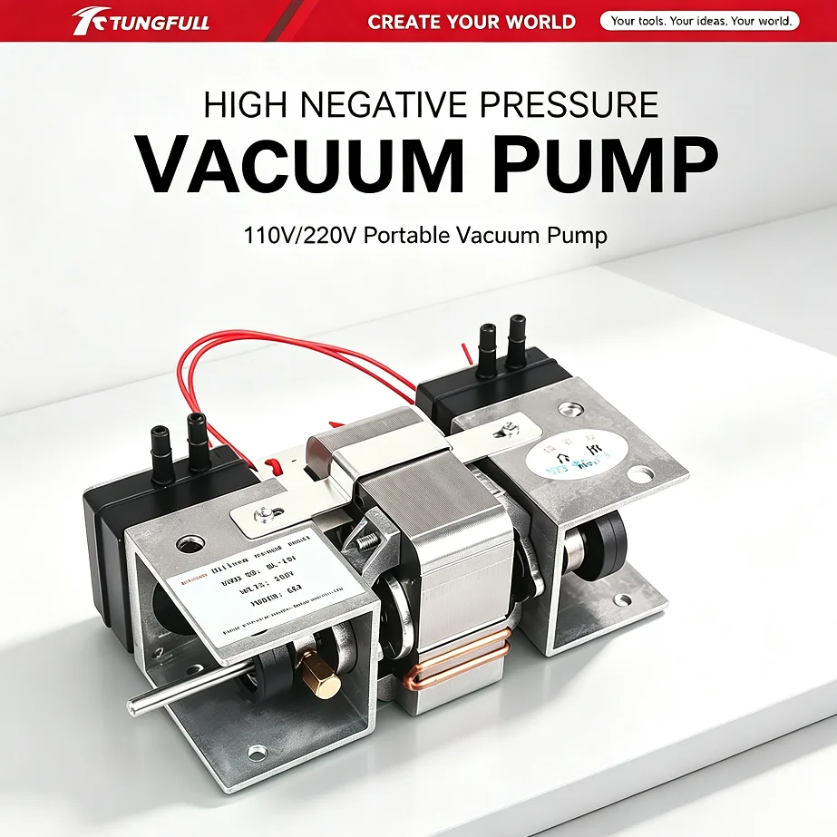 tungfull-high-negative-pressure-vacuum-pump-110v-220v-oilless-small-vacuum-pump-for-industrial-automation-equipment
