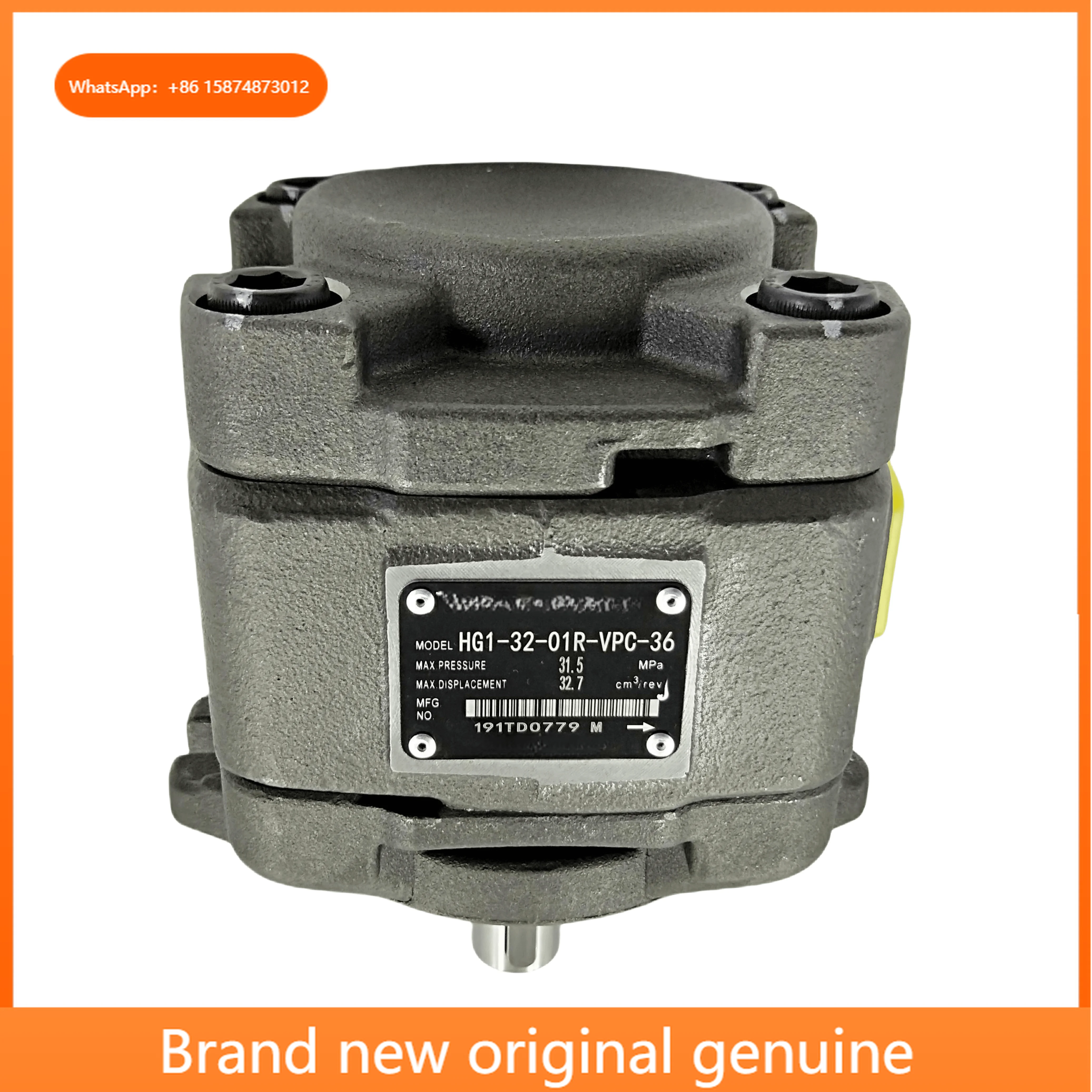 Gear Pump HG1 HG2 Series Hydraulic Pump HG1-32-01R-VPC HG1-50-01R-VPC HG1-63-01R-VPC HG2-160-01R-VPC-36-1