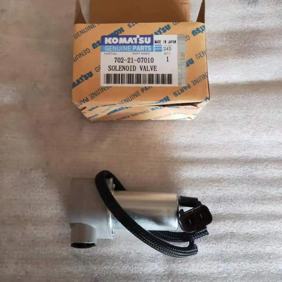 

Suitable for Komatsu PC200-6 Excavator Main Pump Solenoid Valve Part 702-21-07010 568-15-17210
