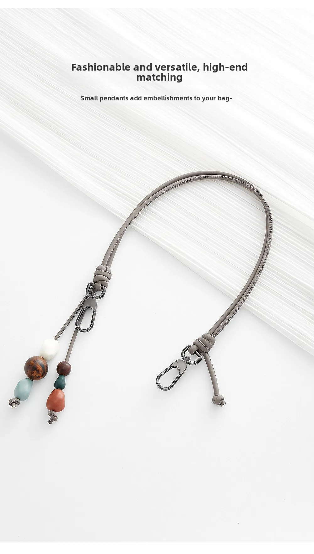 New Bead Shoulder Strap For Longchamp Epure Durable Fashion Good Quality Bag Modification Bag Accessories