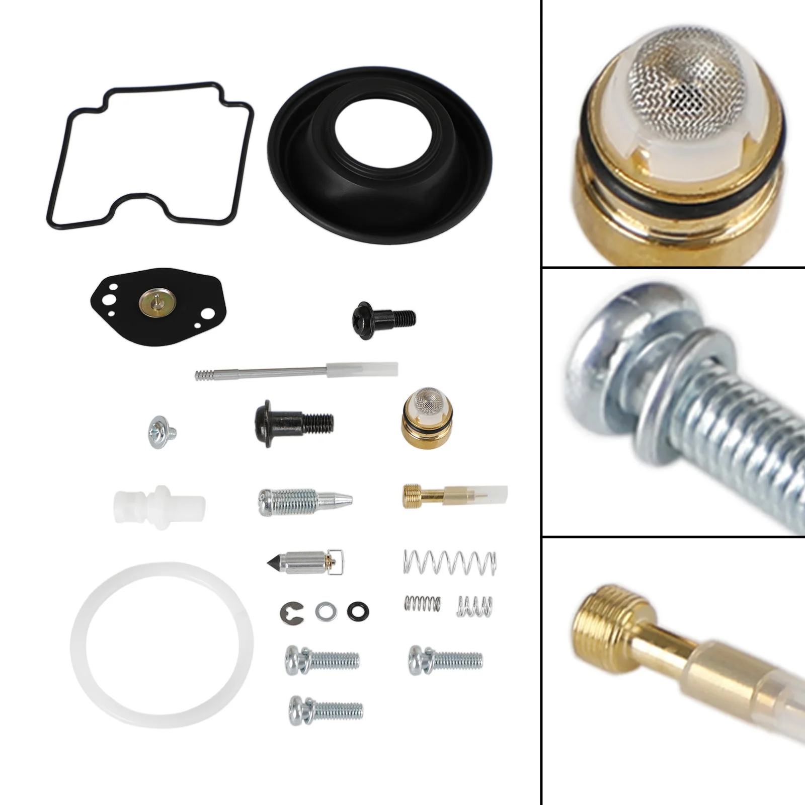 Artudatech Carburetor Rebuild Repair Kit fit for Suzuki DRZ400 DRZ400E DRZ400S DRZ400SM