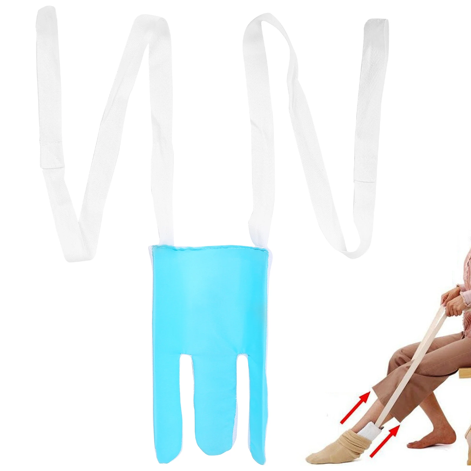 المسنين جورب المعونة جورب المعونة جورب المعونة أداة لا الانحناء الجوارب يرتدي مساعد لكبار السن المعاقين النساء الحوامل الجوارب يرتدي مساعد #1