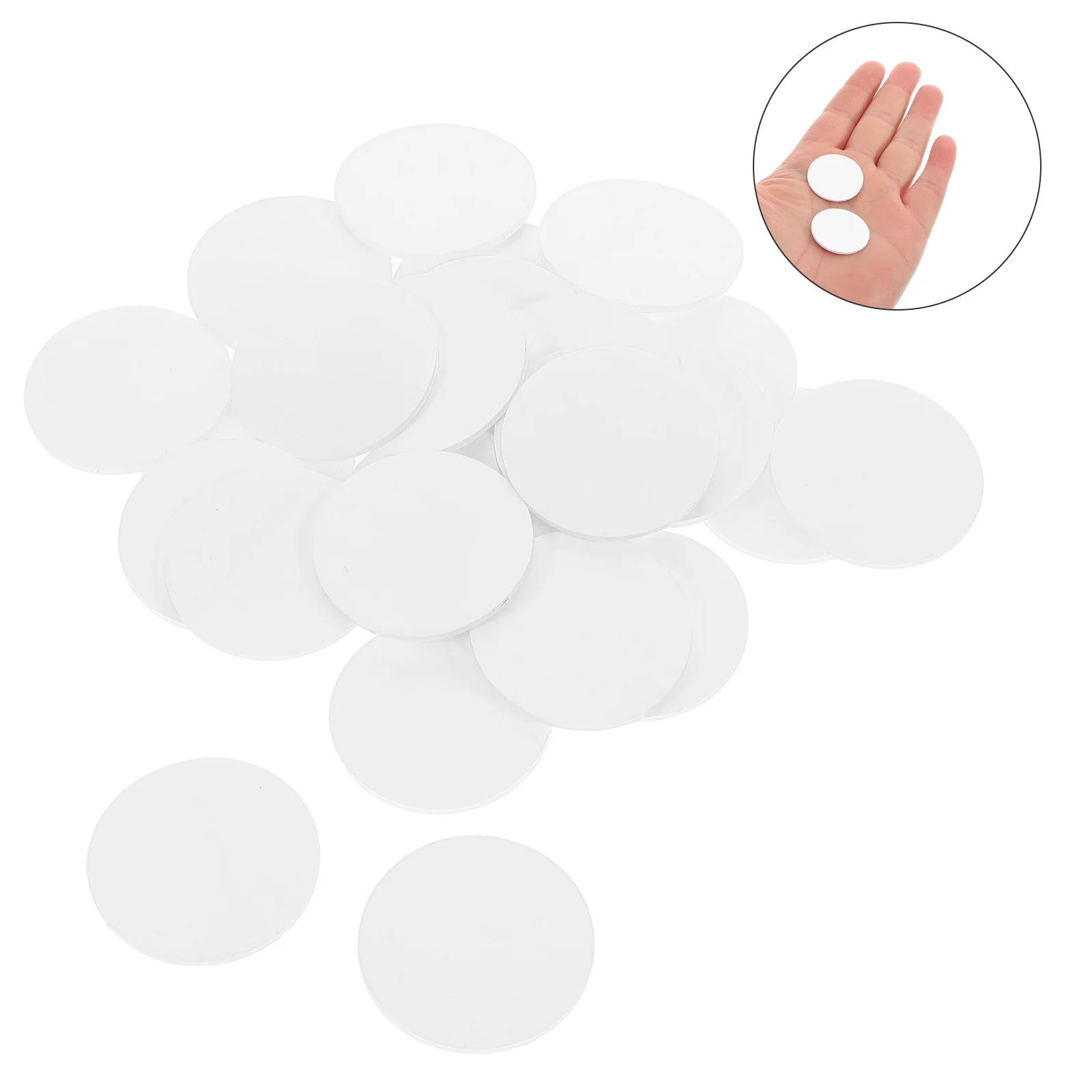 

30Pcs High Adhesion Round Adhesive Pads for Car Accessories No Leftover Stickers Dash Cam Phone Mount Sticker for Dash Cam