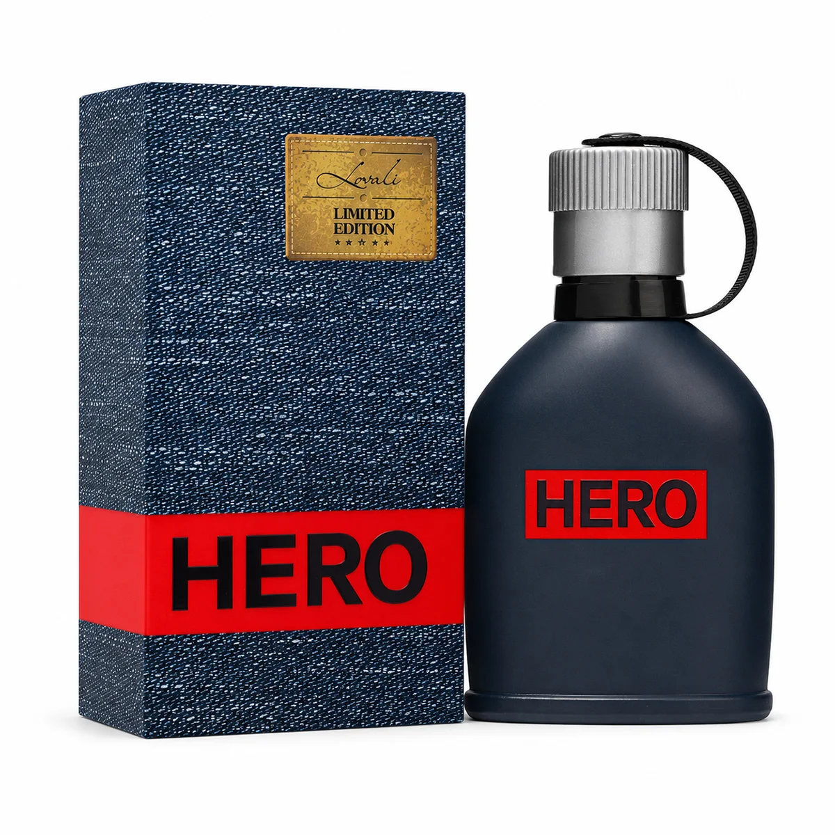 Colonia HERO para Hombre 100ML Eau de Parfum de Larga Duración, Perfume Masculino con Aroma Cítrico Fresco y Amaderado, Regalo para Hombre para Uso Diario o Citas