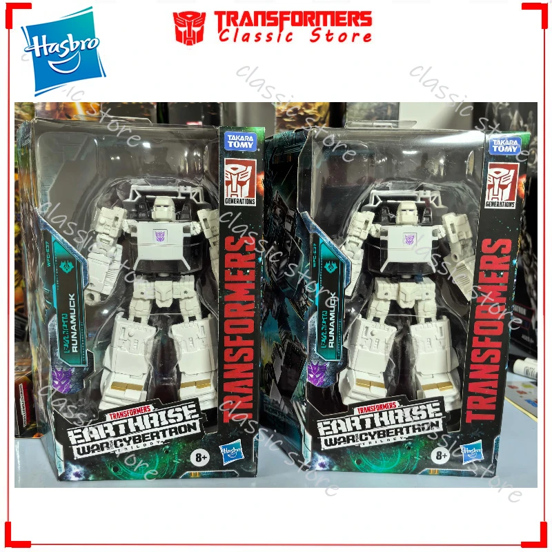 

In Stock Classic Hasbro Transformers Toys War for Cybertron:Earthrise WFC-E37 Runamuck Cybertron Autobots Action Figures