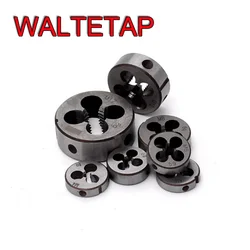WALTETAP 6542-HSS Thread Round Die G ZG R PT 1/16 1/8 1/4 3/8 1/2 5/8 3/4 7/8 1 2 Threading Dies Tool