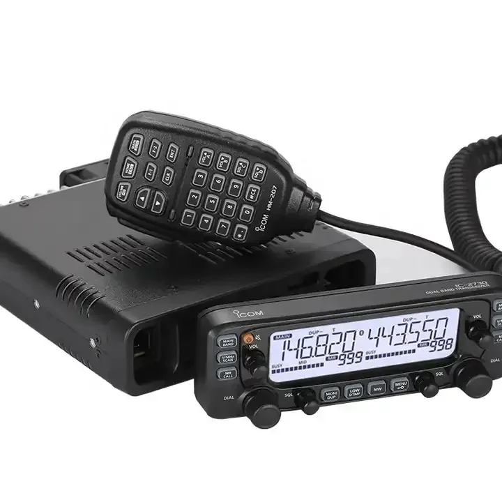 

IC-2730 50W Dual-Band Mobile Radio Transceiver VHF/UHF Handheld GMRS Walkie Talkie for Vehicle Use