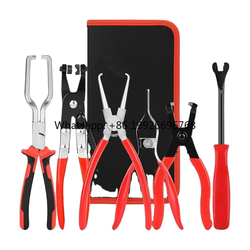 

Набор плоских плоскогубцев для топливных шлангов и фильтров, 5 шт., для обслуживания автомобилей