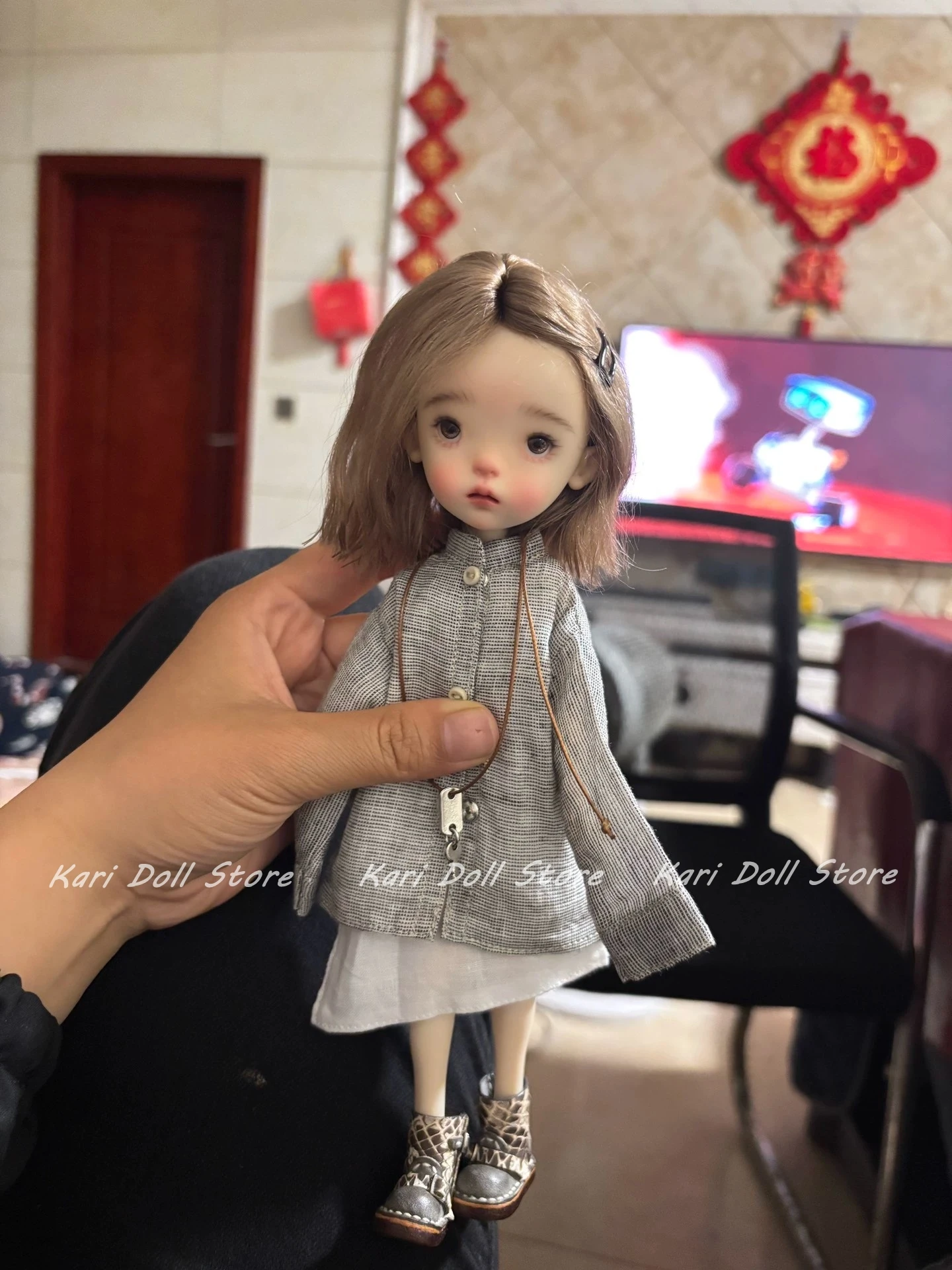 Kari Doll Clothes and skirts  2025Long sleeved shirt+sleeveless white shirt+pants for Landazz Landoudou ob22 ob24Doll