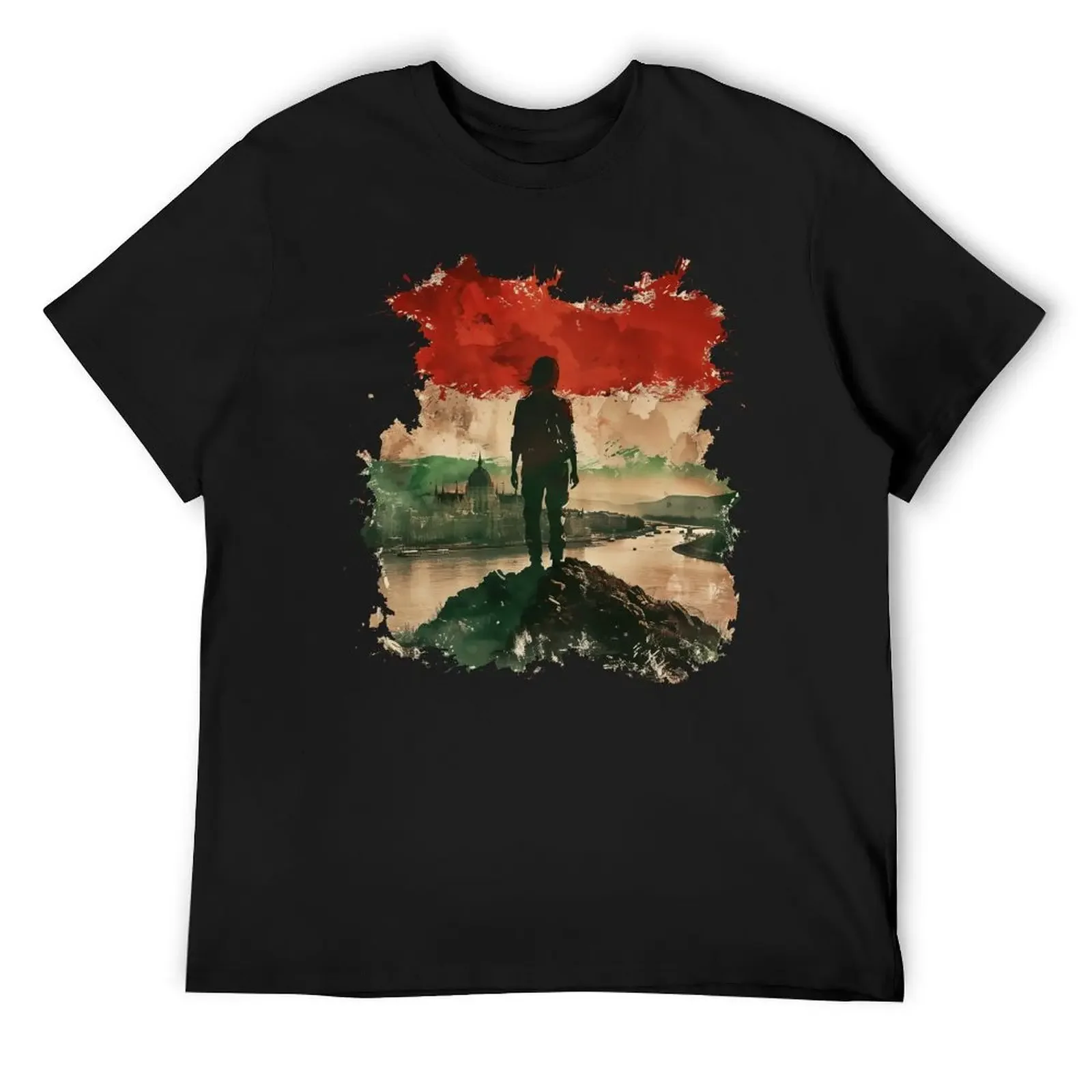 Hungarian flag T-Shirt designer shirts cheap stuff anime t shirts heavy weight t shirts for men