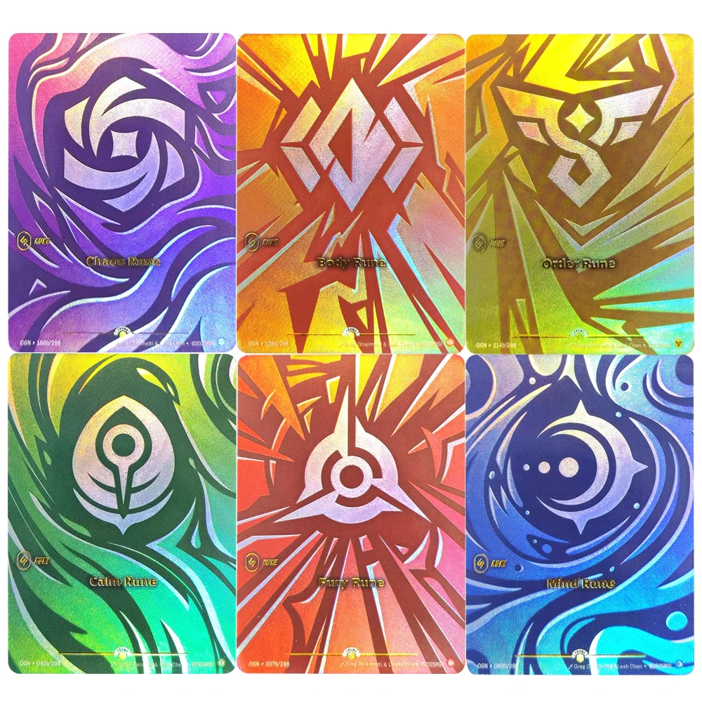 

Коллекционные карточки League of Legends DIY: Текстурированные карточки RUNE, высококачественные самодельные игровые аниме-подарки и игрушки