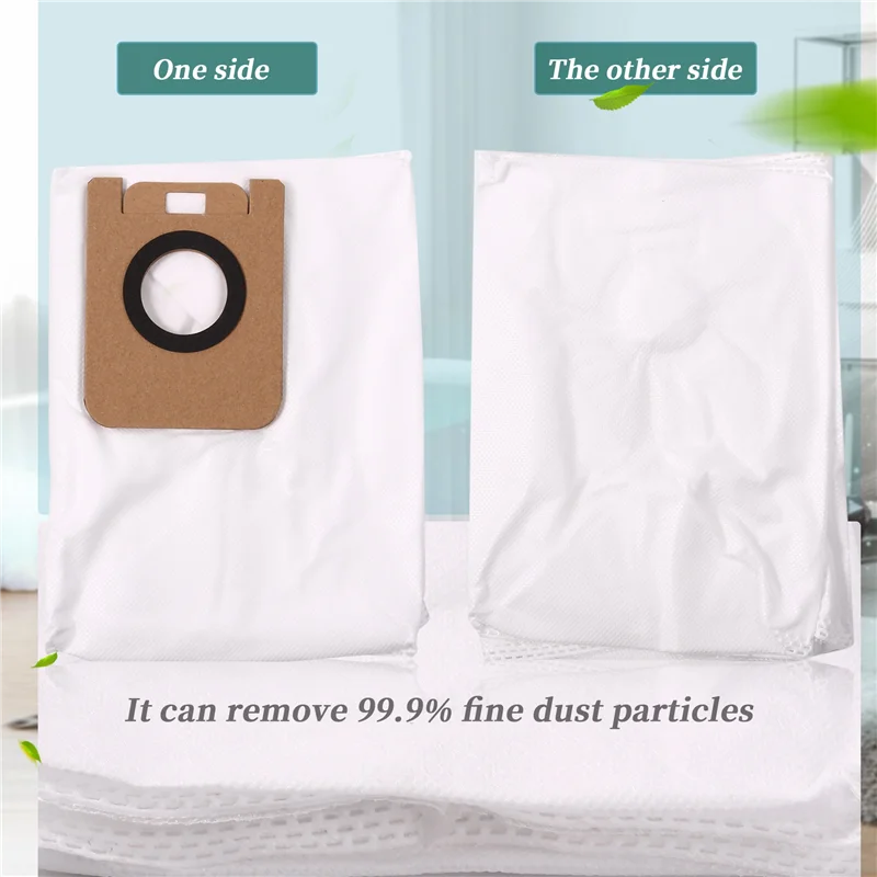 A94E-Dust Bags For Xiaomi Dreame Bot D10 Plus RLS3D Vacuum Cleaner Spare Parts Accessories