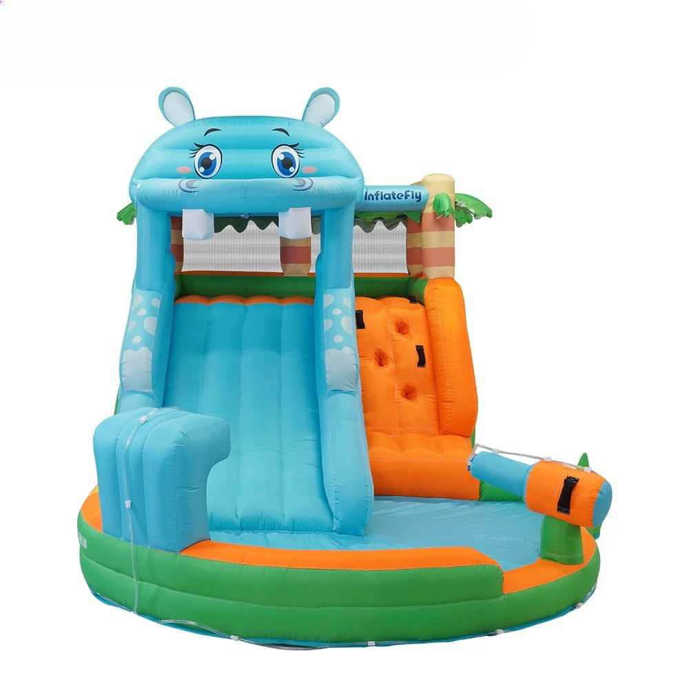 

Children's Home castle Outdoor inflatable slide trampoline