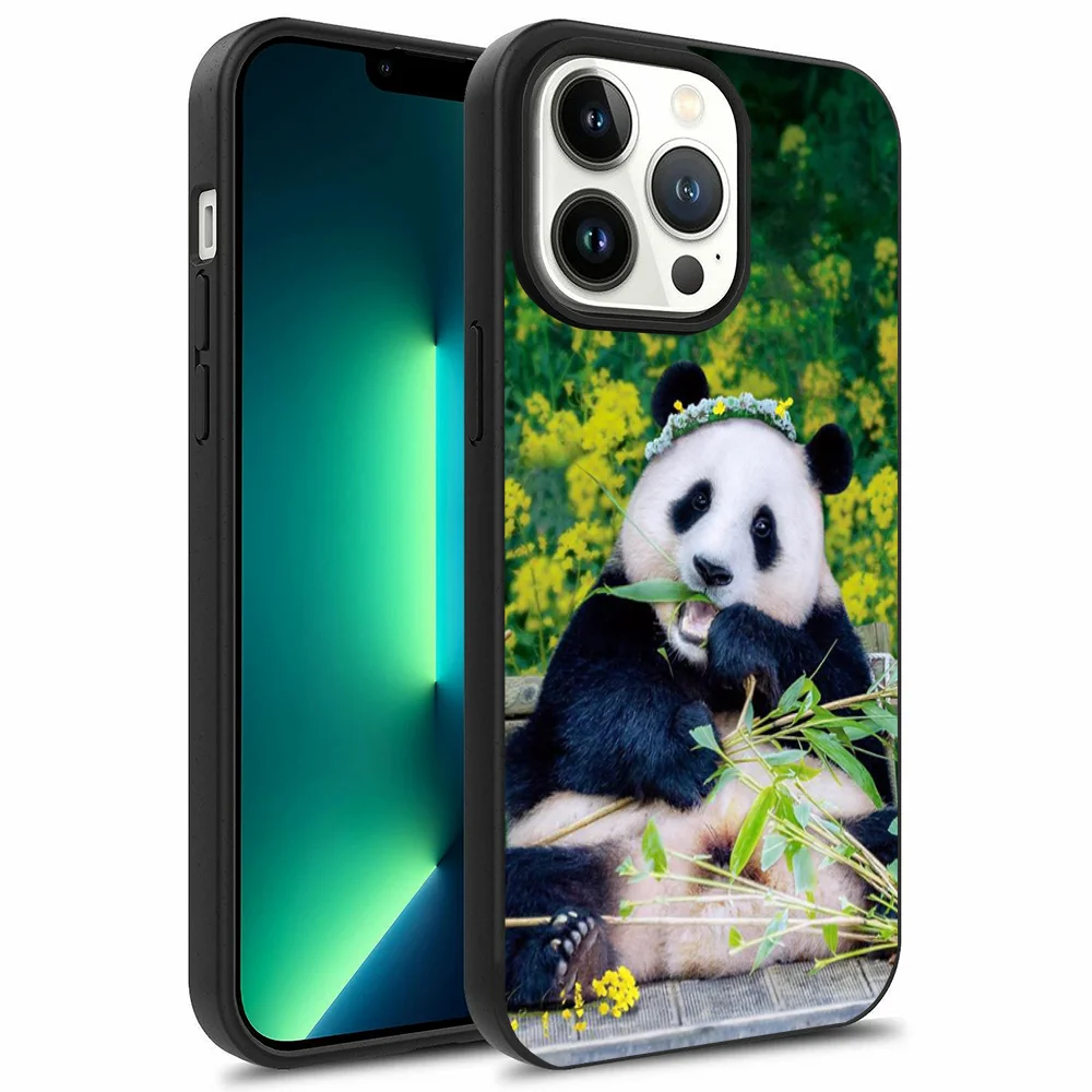 Panda FuBao Phone Case For iPhone 16,15,14,13,12,11,Plus,Pro,Max Mini Magsafe Magnetic Wireless Charging