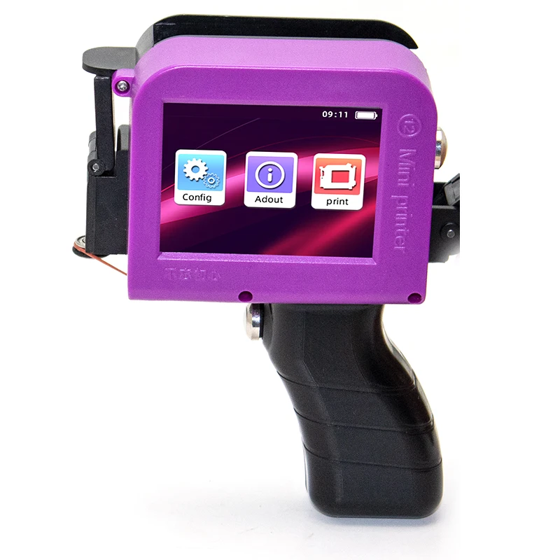 ハンディー刻印機　hamdheld inkjet printer Handheld Inkjet Printer - YouTube