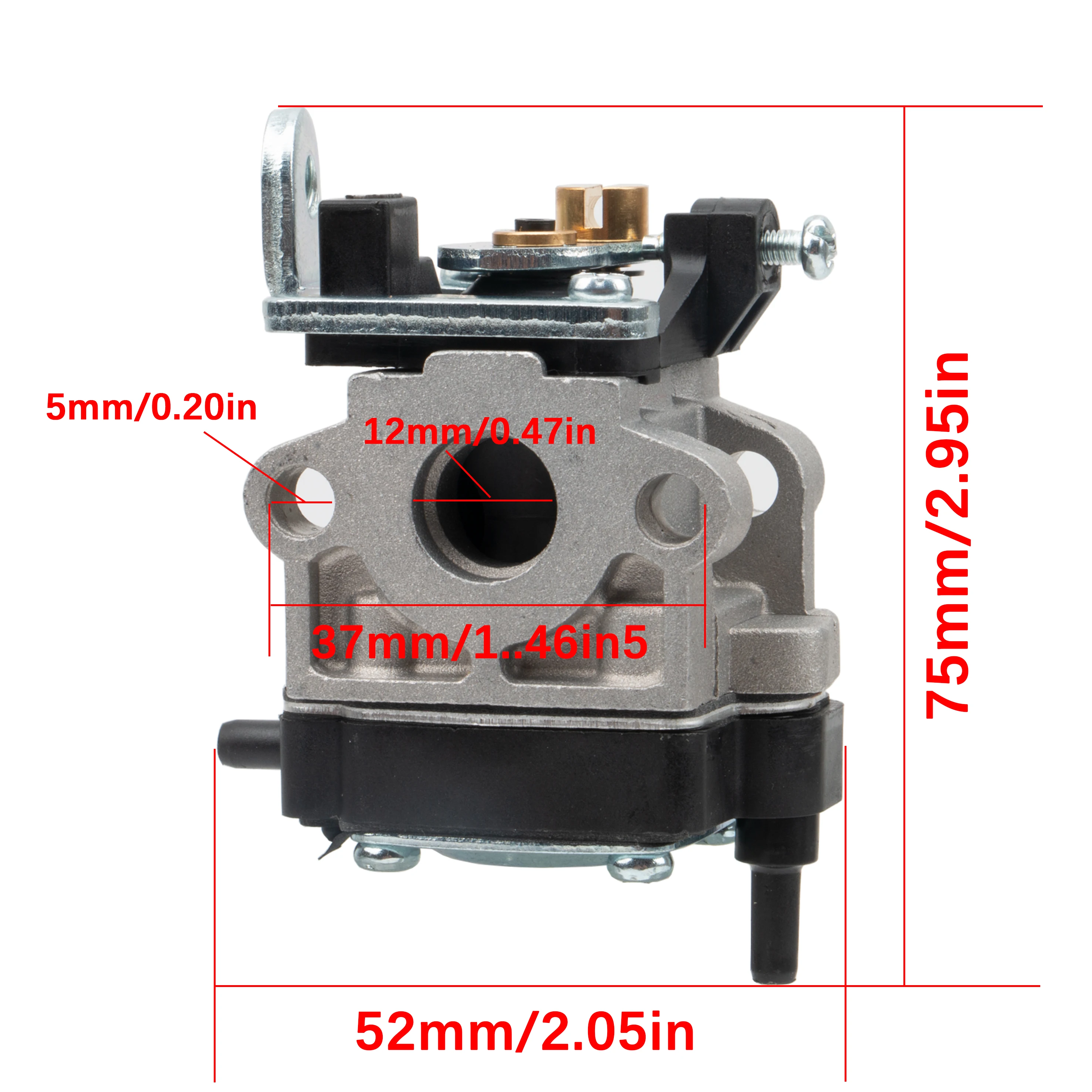 for Walbro 6696550 Metabo HPT Hitachi CG22 Grass Carburetor WYC-22-1 Trimmer Engine Replacement Accessory Easy Installation