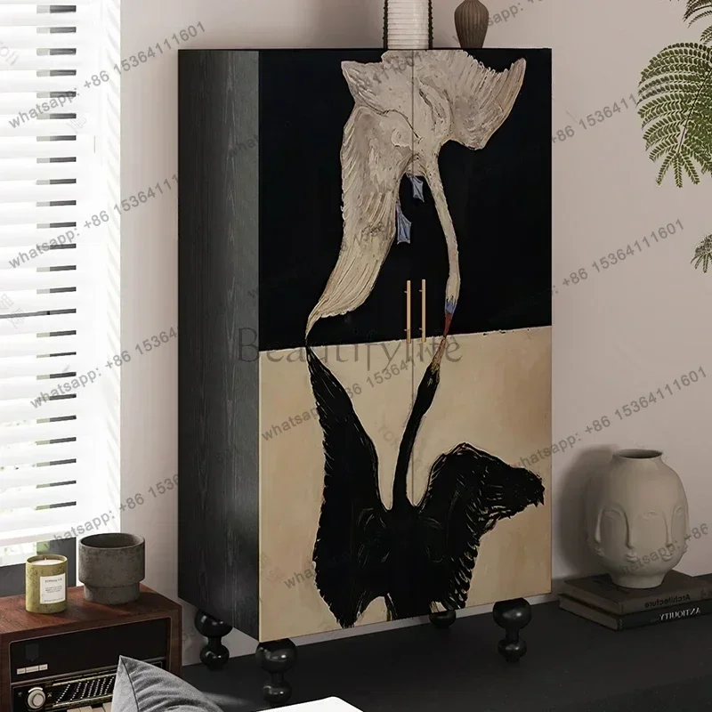 D14Luxury Orgnizer Cabinets Wardrobe Wooden Storage Medium Wooden Girls Organizer Closet Bedroom Portable Guarda Roupas Furnit