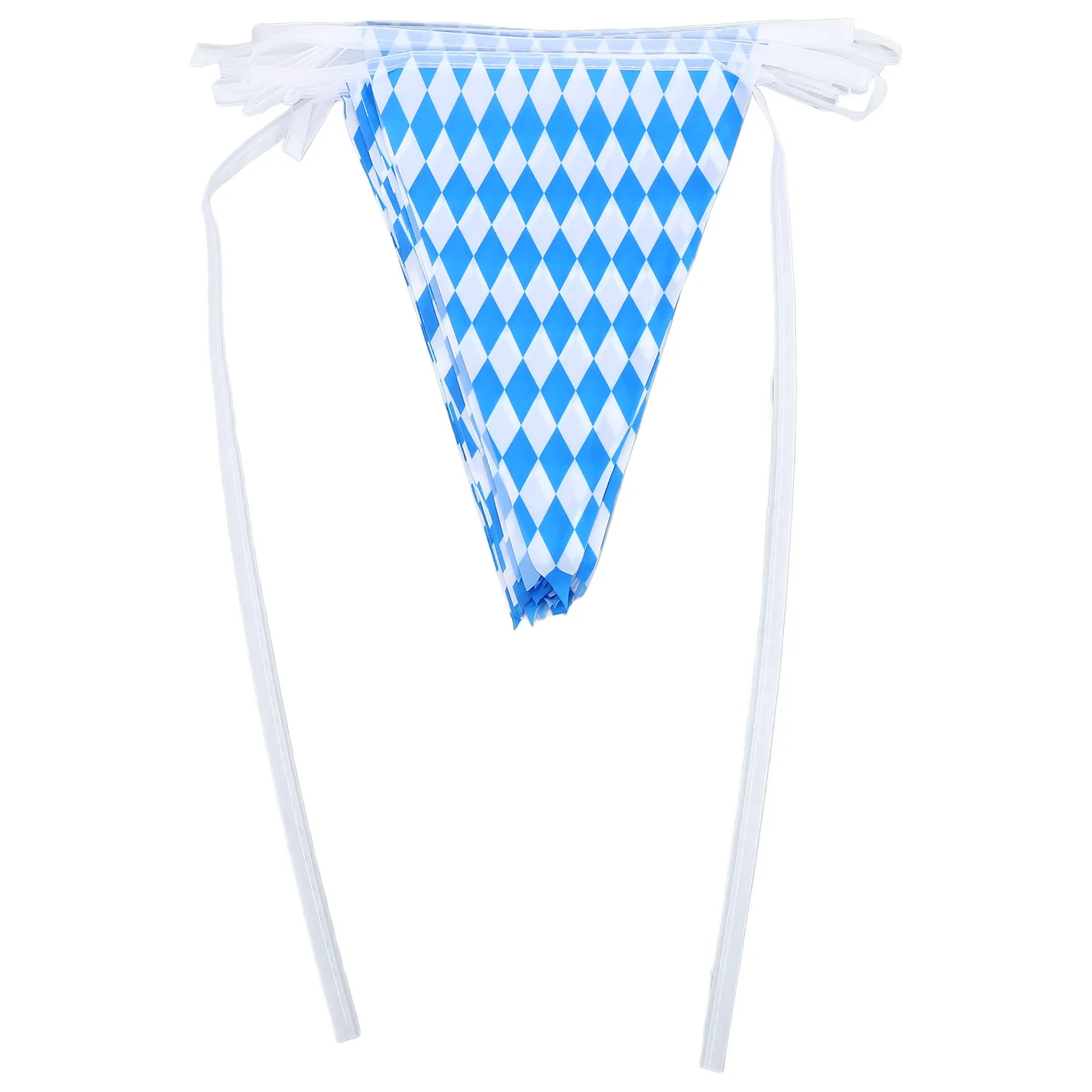 1Set Bavarian Oktoberfest Banner Pennant Flag Party Decoration Beer Festival Banner Bunting Flags Window Fireplace