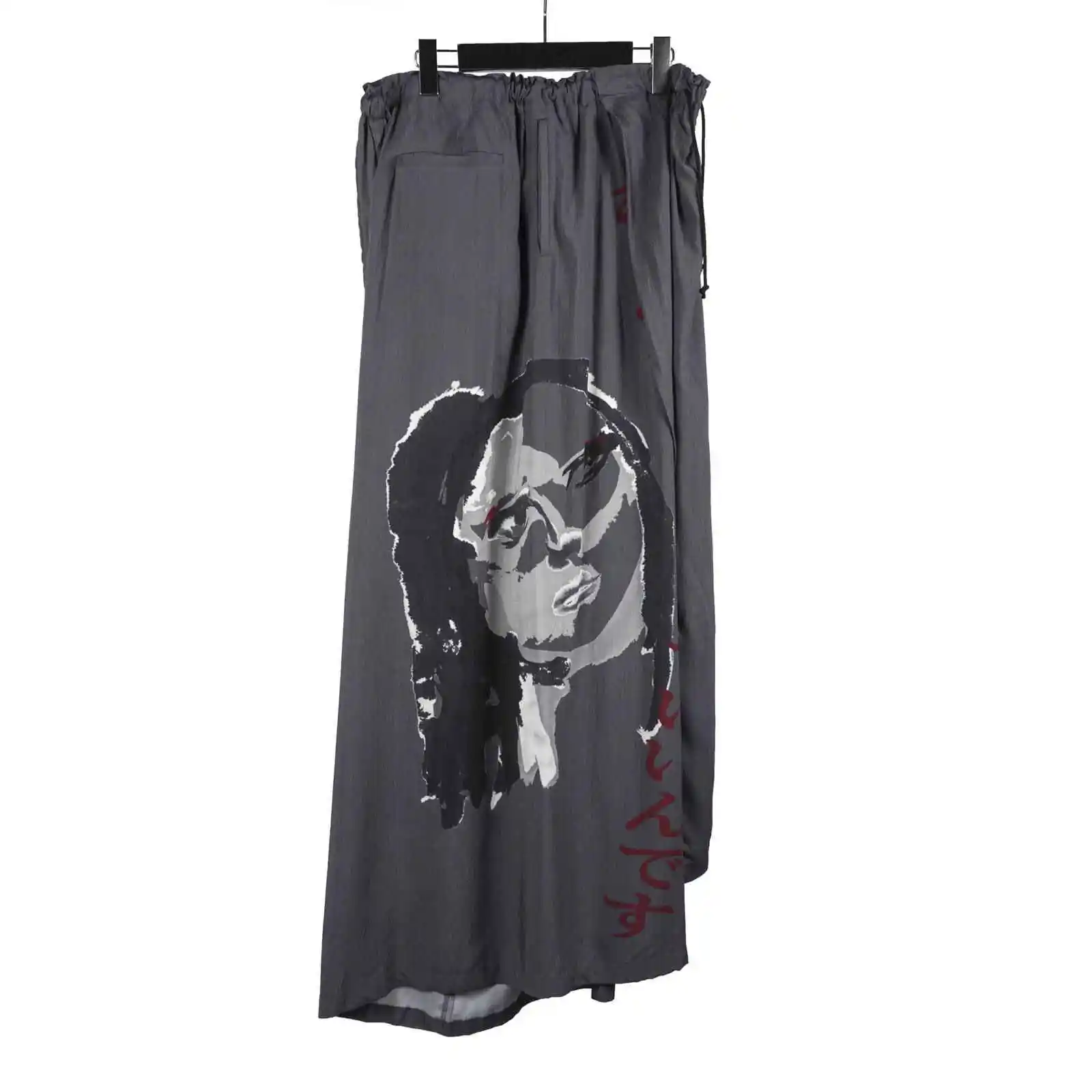 

TOP-YAMOTO Свободные широкие брюки японского оригинального дизайна с темным нишевым принтом