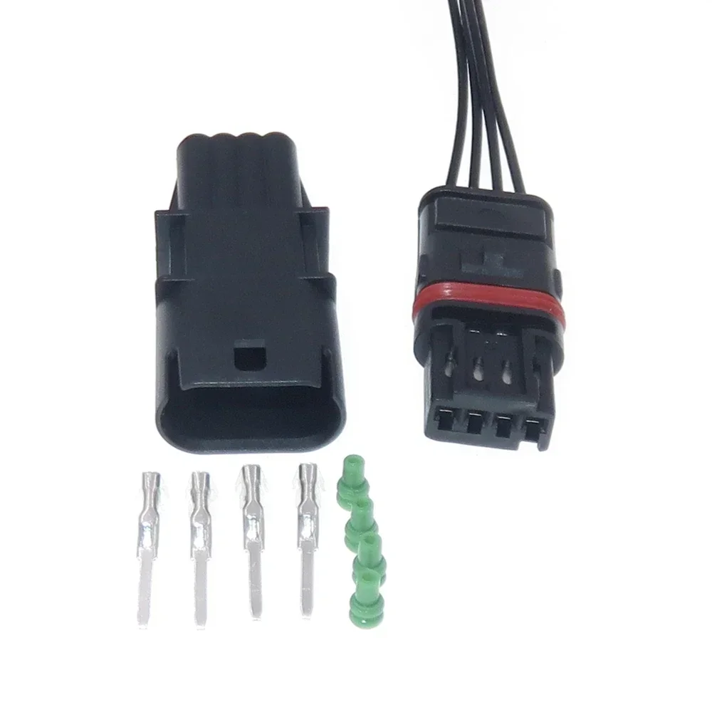 4 Hole Car Male Female Wire Connector Auto Wiring Plugs Automobile Replacement Socket Accessories