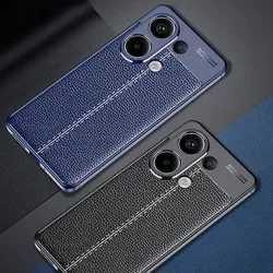 For Xiaomi Poco M6 Pro Case Poco M6 Pro Cover Shockproof TPU Soft Leather Phone Funda Shell Bumper For Poco M6 Pro