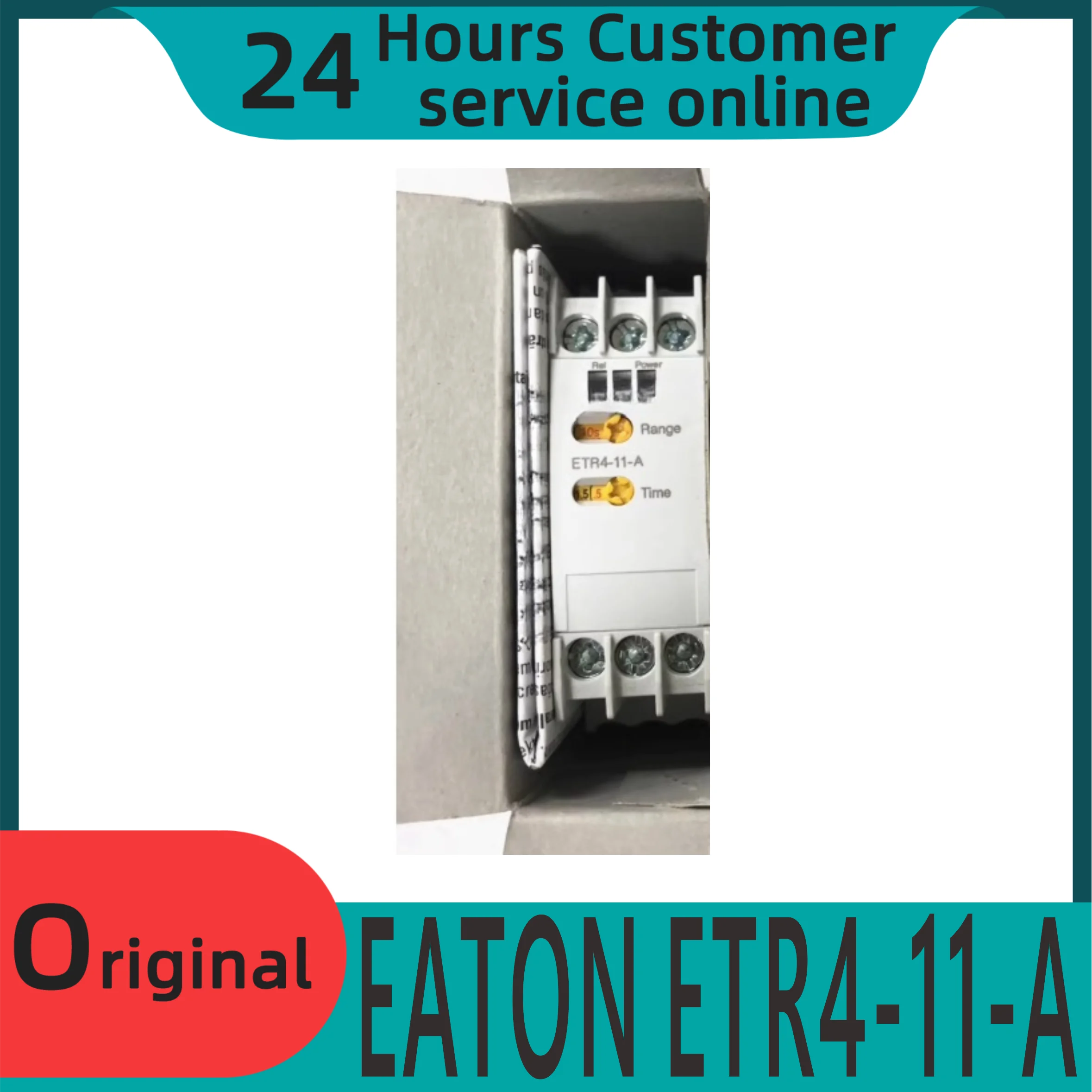 

Совершенно новое оригинальное реле времени EATON ETR4-11-A.