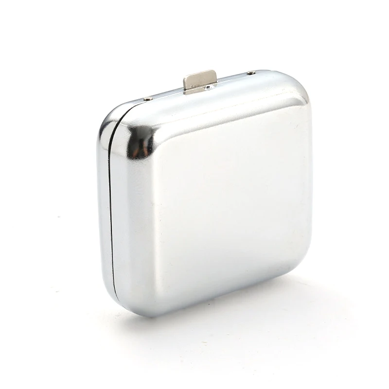 Stainless Steel Square Pocket Ashtray Metal Ash Tray Pocket Ashtrays With Lids Portable Ashtray