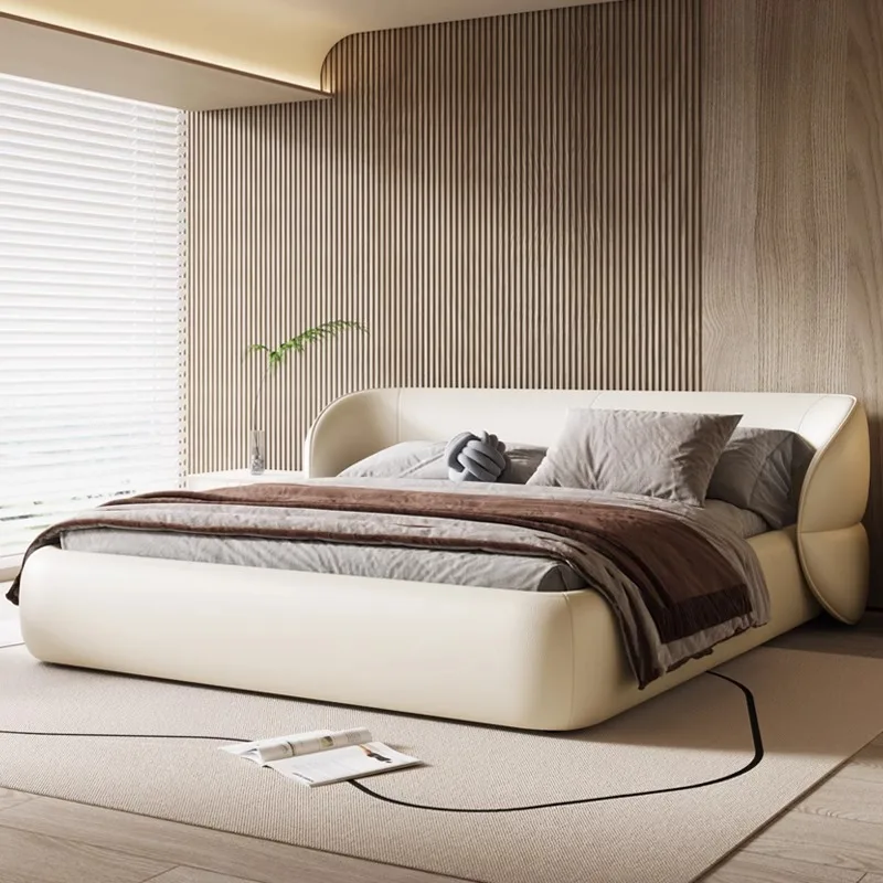 Waterproof Adults Bed Frames Affordable Price Lit Luxe Platform Bed Frames King Size Modern Lit 2 Personnes Bedroom Furniture