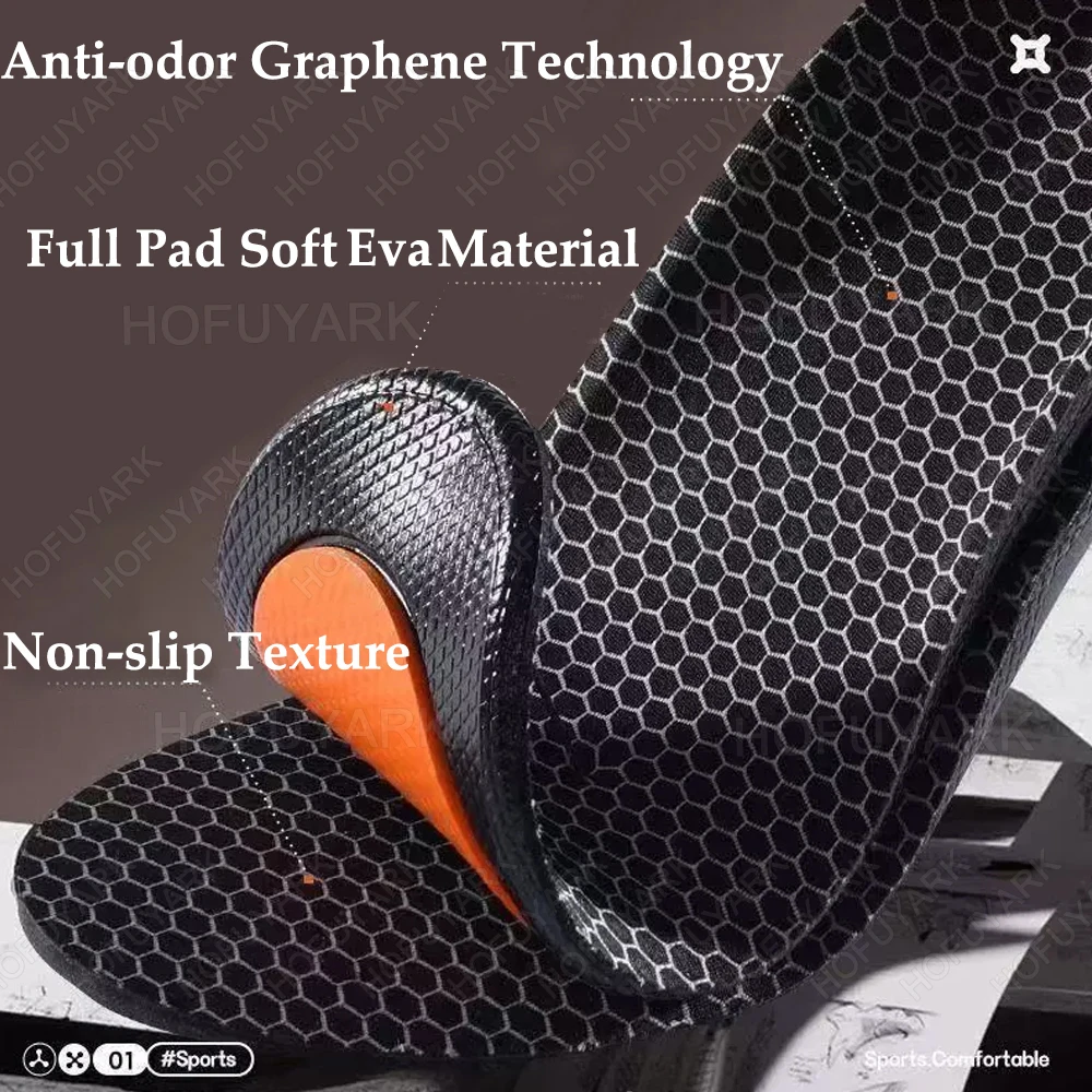 Sport Orthopedic Insoles for Feet Man Woman Planter Fasciitis Flat Foot Arch Support Insoles EVA Foam Shock-absorbing Shoe Pad