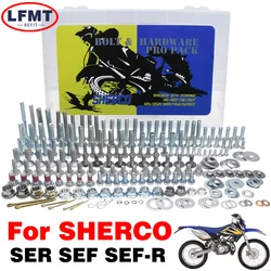 Hardware screw bolt repair rescue mending Full tool kit Fastener For SHERCO SE-R SEF-R SE SEF Factory 125 250 300 450 Dirt Bike