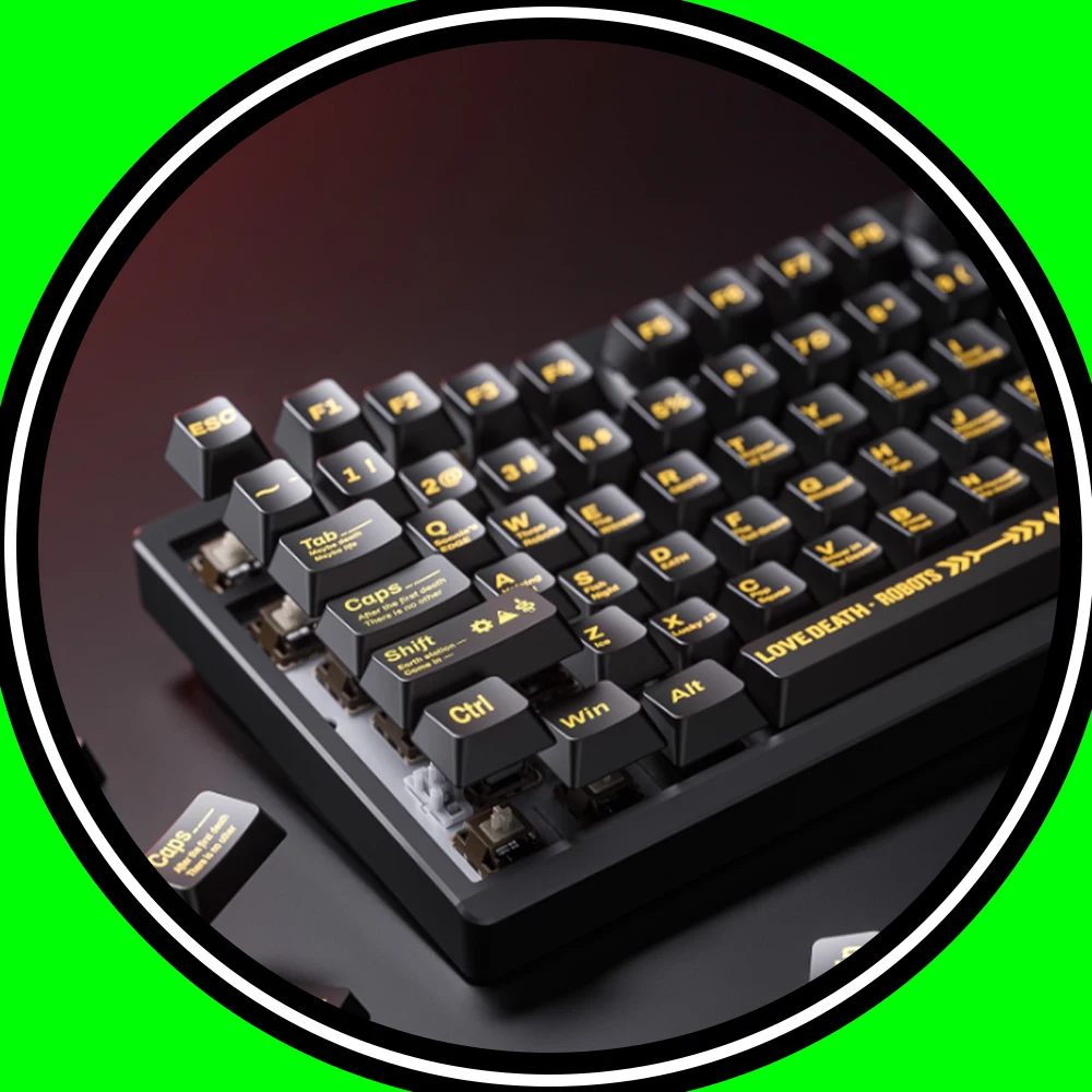 

AULA Fire100 3-режимная механическая клавиатура с алюминиевым блоком, игровая клавиатура RGB FC, высокопрофильная прокладка для клавиш, аксессуар для геймера с возможностью горячей замены