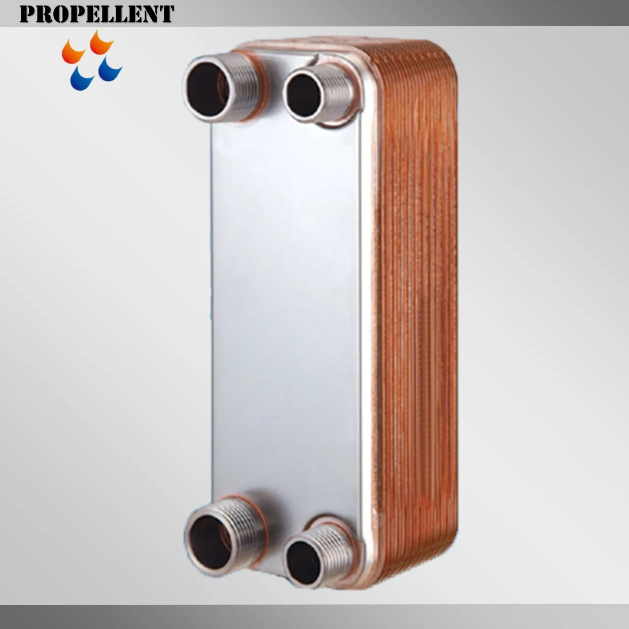 High Efficiency Titanium Chiller 6HP Coil Heat Exchanger Swimming Pool Heat Pump Heat Exchanger