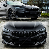 MP Style ABS Front Bumper Splitter Lip Spoiler Diffuser For Bmw G14 G15 G16 840i 840d 850i M Sport 2019-2025 Bodykits Tuning