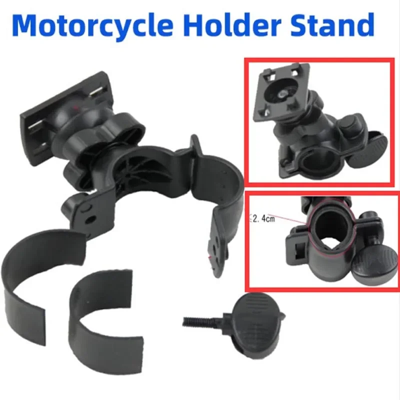 Motorcycle Bicycle Phone Holder Gps Bracket Cellphone Stand Moto 4 Claws Handlebar Mount Compatible For Xiaomi Iphone