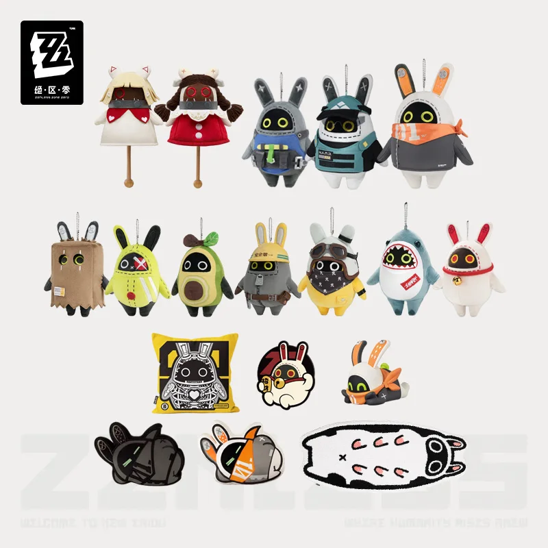 

Официальный товар Sunsyea Zenless Zone Zero miHoYo, оригинальная серия, плюшевый брелок Bangboo