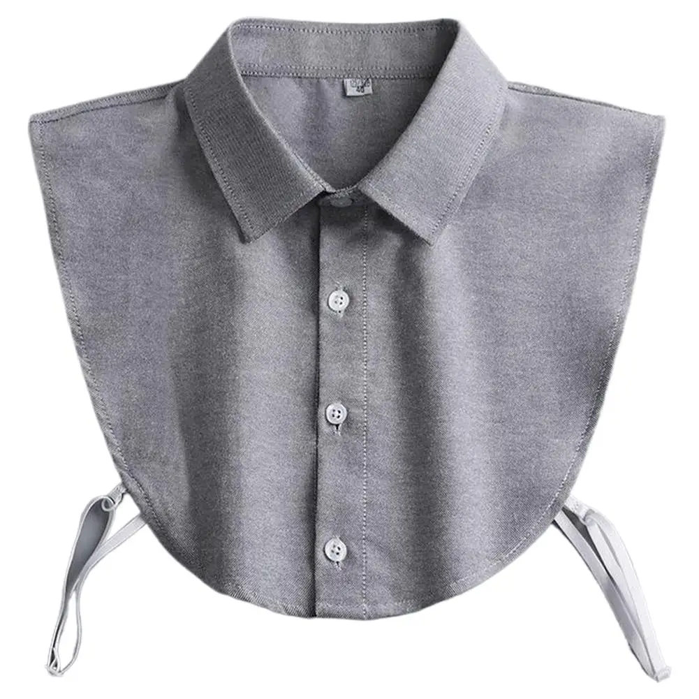 Künstlicher Kragen, universeller künstlicher Kragen für Herren- und Damenhemden, Dickey Half False Blouse Dickey Tops, einfarbig, einfach zu kombinieren, Business – Detail 16